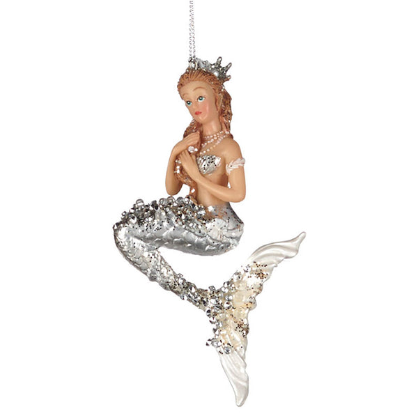 Adorno navideño - Sirenas glitter