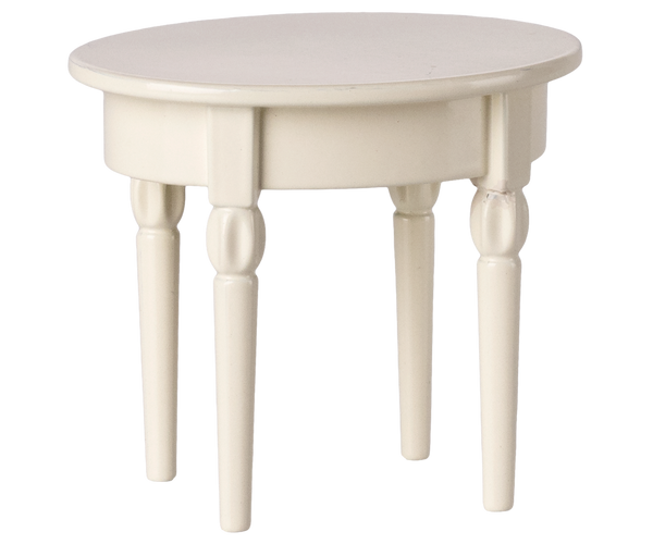 Mesa auxiliar madera blanca