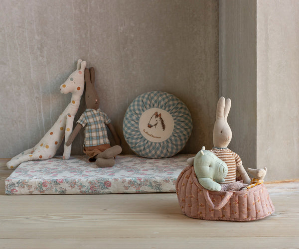 Capazo grande - rosa