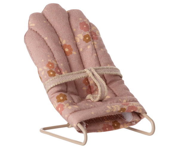 Hamaca balancín para my - flores rosa