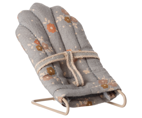 Hamaca balancín para my - flores azul