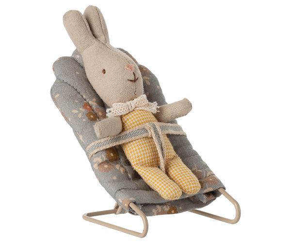 Hamaca balancín para my - flores azul