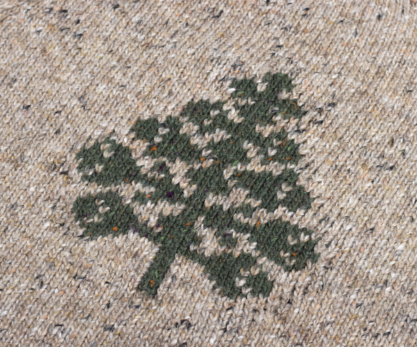 Jersey de punto árbol - talla 3-4 años