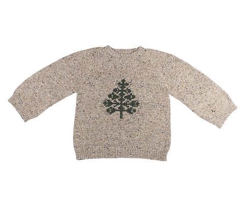 Jersey de punto árbol - talla 5-6 años