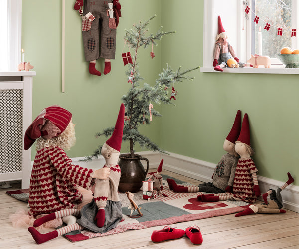 Jersey de punto corazones - talla 5-6 años