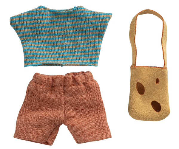 Pantalón y jersey con bolso - hermano pequeño