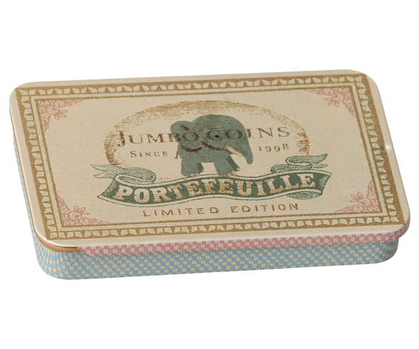 Caja metal corredera - jumbo coins