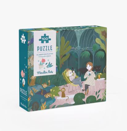 Puzzle Au jardin des plantes 100 piezas - Les Parisiennes