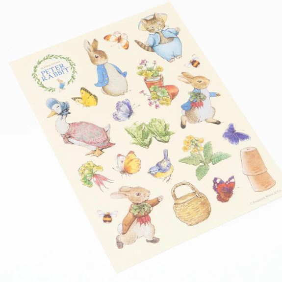 Peter Rabbit - pegatinas x10 hojas