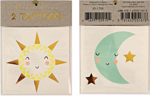 Tattoos - Sun & Moon - Miss Coppelia