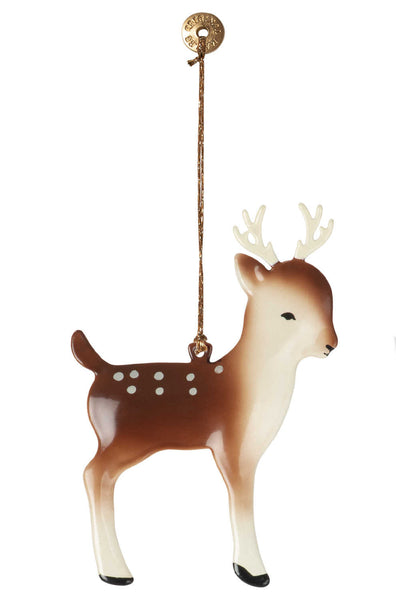 Adorno navideño de metal - Ciervo Bambi