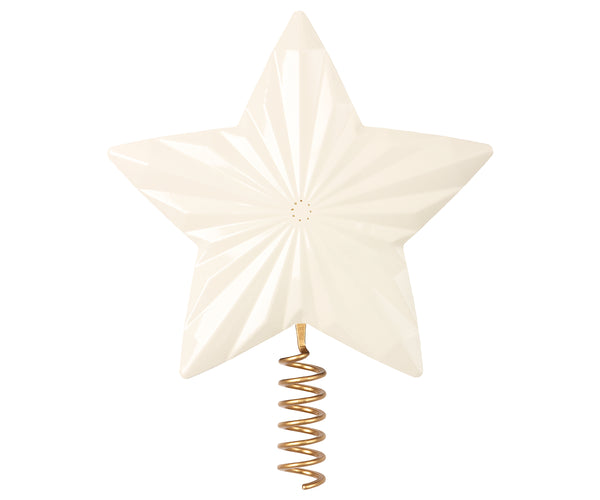 Estrella de metal para el árbol de Navidad - Miss Coppelia