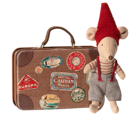 Ratoncito de navidad en maleta - Miss Coppelia