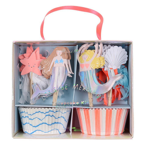 Sirenas - cupcake kit - Miss Coppelia