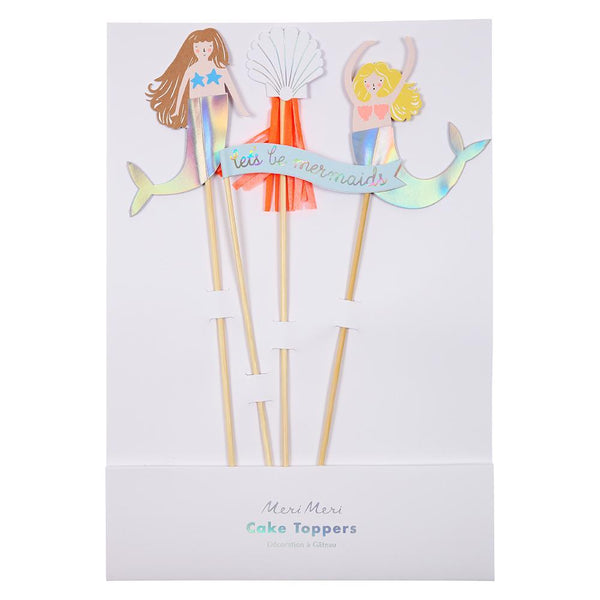 Sirenas - cake toppers - Miss Coppelia