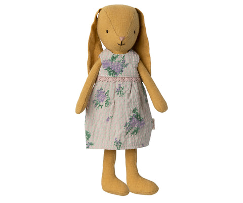 Conejita ocre vestido talla 1 (bunny, 21cm)