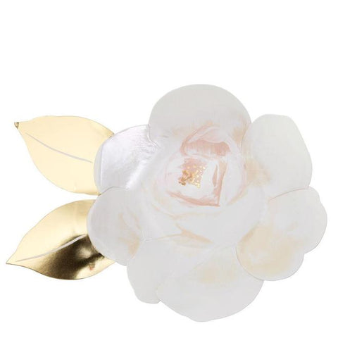 Rosa blanca - 8 platos - Miss Coppelia