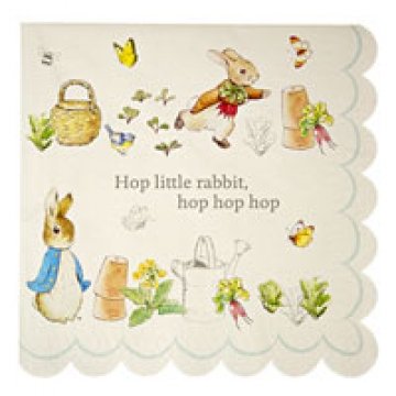 Peter Rabbit - servilletas pequeñas - Miss Coppelia