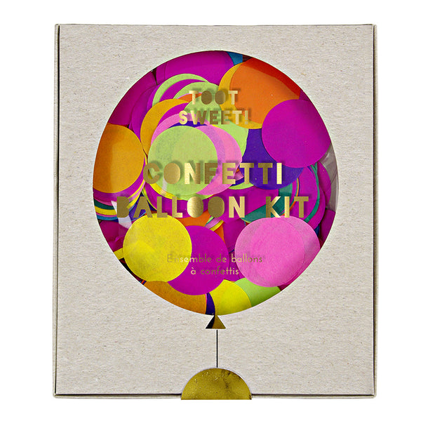 Kit para globos con confetti - Miss Coppelia