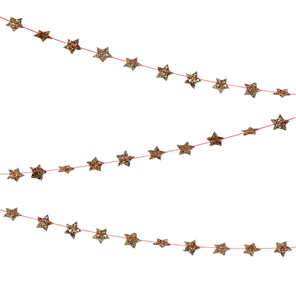 Guirnalda estrellas mini oro - Miss Coppelia