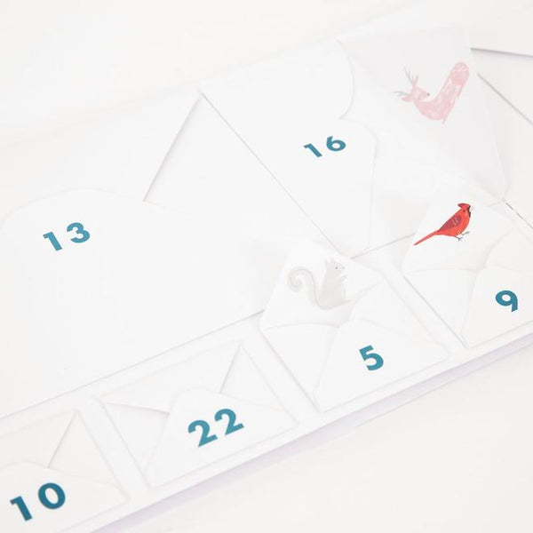 Calendario de adviento - Winter Wonderland calendario de papel