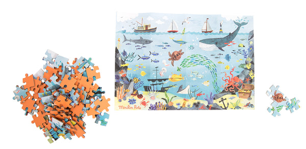 Puzzle El Océano 96 piezas - El jardín de Moulin