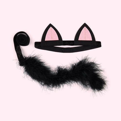 Kit de disfraz - gato negro - Miss Coppelia