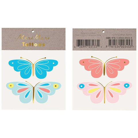Tattoos - Neon Butterfly - Miss Coppelia