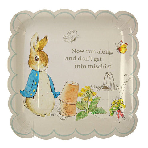 Peter Rabbit - 12 platos grandes - Miss Coppelia